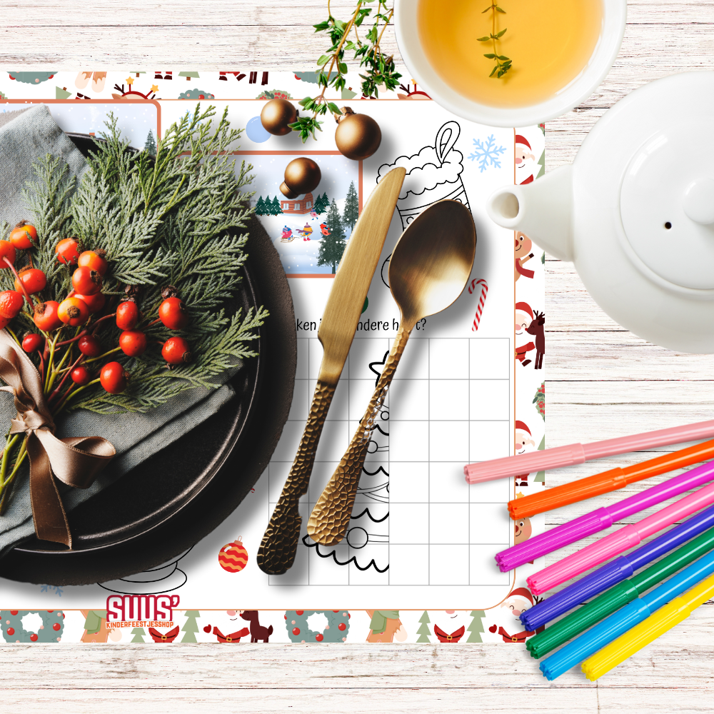 Kerst placemats